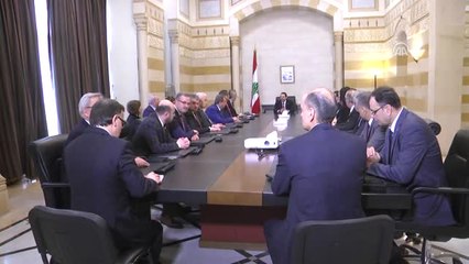 TOBB Başkanı Hisarcıklıoğlu, Lübnan'da Başbakan Hariri Tarafından Kabul Edildi - Beyrut