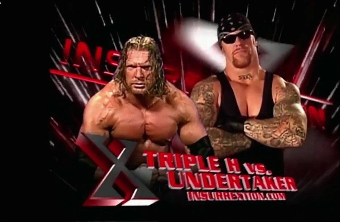 Wwe Insurrextion 2002 - Triple H Vs The Undertaker - Official Promo