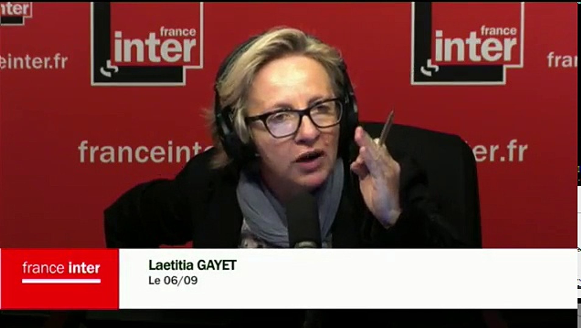 Antoine Bondaz Au Micro De Laetitia Gayet Video Dailymotion