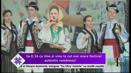 Sofia Vicoveanca - Recital Festivalul Romania autentica - 24.06.2016