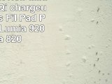 Mondpalast  Noir Mini Wireless Qi chargeur Pad Sans Fil Pad Pour Nokia Lumia 920  Lumia