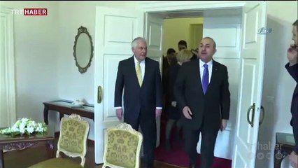 Dışişleri Bakanı Çavuşoğlu, ABD'li mevkidaşıyla bir araya geldi