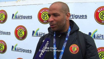 Tải video: Eric Chelle l'entraîneur du FC Martigues avec le derby de l'Etang