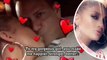 'To my gorgeous girl, you make me happier, stronger, better!': Jennifer Lopez, 48, kisses Alex Rodriguez, 42, on Valentine's Day after his gushy note.