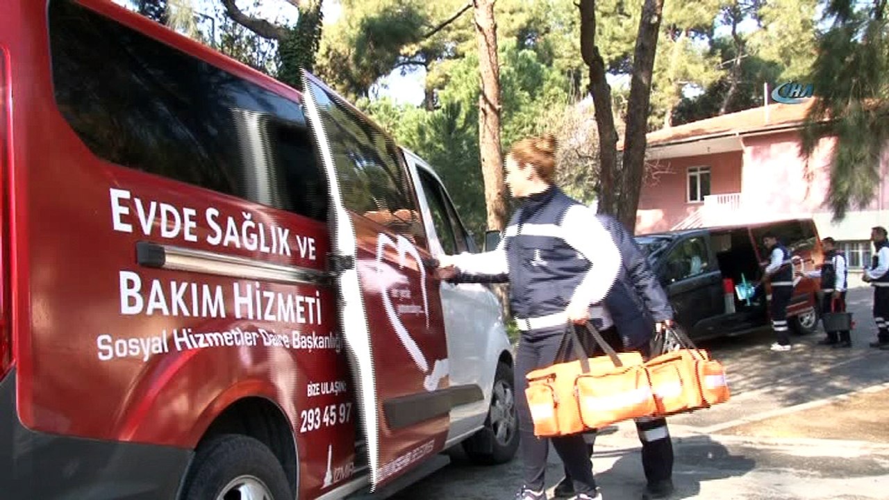 Büyükşehir Belediyesi hasta, yaşlı ve kimsesizleri yalnız bırakmıyor