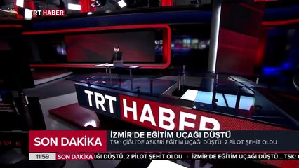 İzmir'de eğitim uçağı düştü: 2 şehit