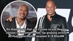 Vin Diesel beats Fast and Furious co-star Dwayne Johnson to be named Forbes' top-grossing actor of 2017 after his movies amassed $1.6 BILLION.