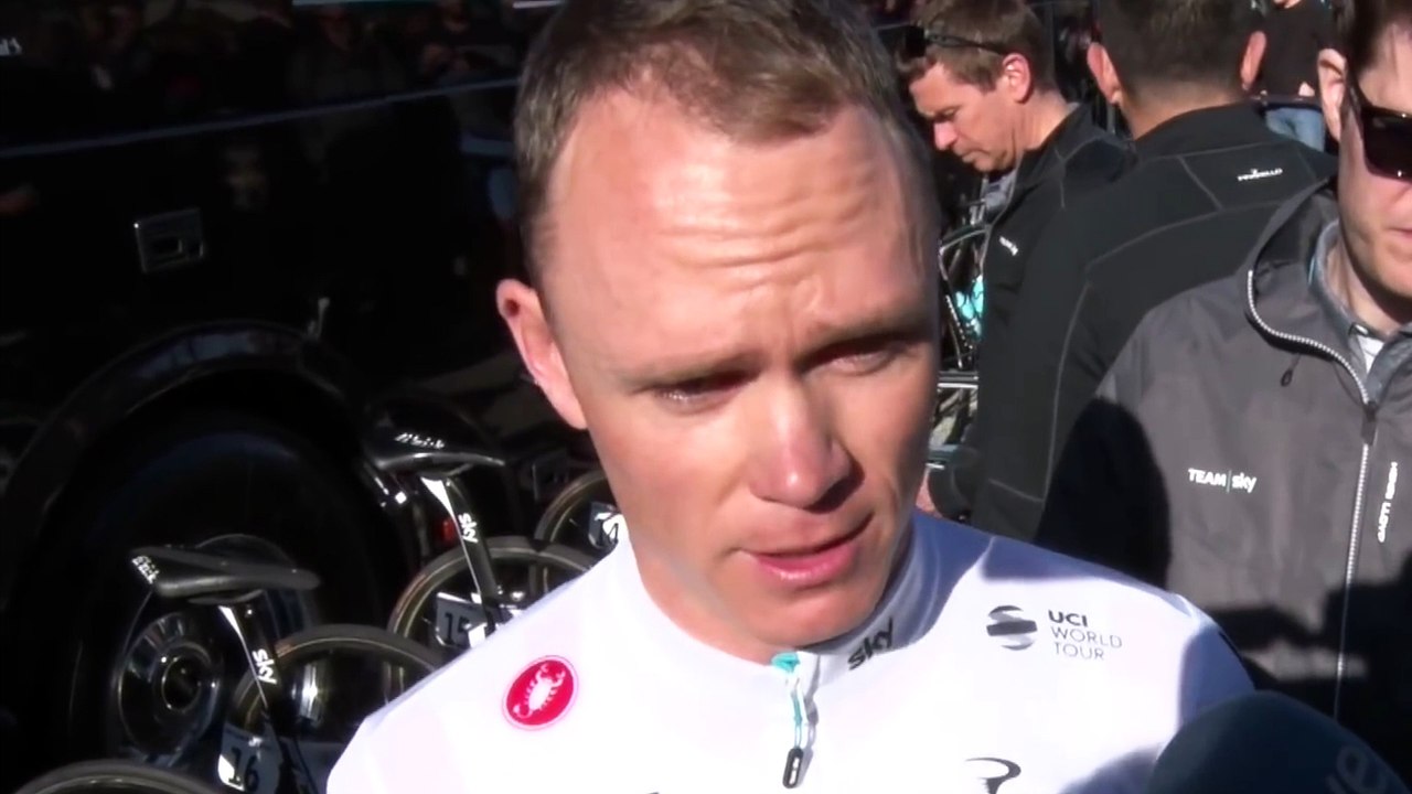 Tour d'Andalousie 2018 :  Chris Froome : "C'est clair que c'est une période difficile pour moi"