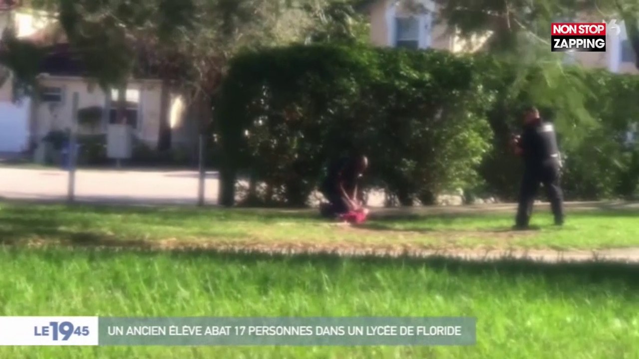 Fusillade dans un lycée en Floride : Les images de l’arrestation du tireur (Vidéo)