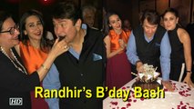 Karisma-Kareena hosts dad Randhir’s B’day Bash