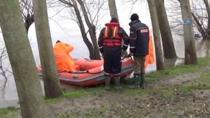 Afad Ekipleri, Meriç Nehri'ni Didik Didik Tarıyor