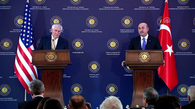 Tillerson ve Çavuşoğlu - S400 alımları - ANKARA