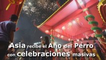 Asia recibe al Año del Perro con celebraciones masivas