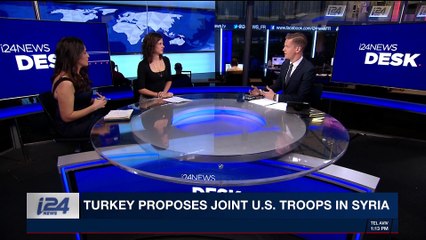 i24NEWS DESK | Turkey proposes joint U.S. troops in Syria | Friday, February 16th 2018