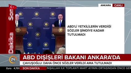 Türkiye´den ABD´ye önemli Münbiç mesajı: YPG´nin bir an önce Münbiç'ten çekilmesi lazım