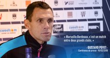 Gustavo Poyet évoque le choc contre Marseille