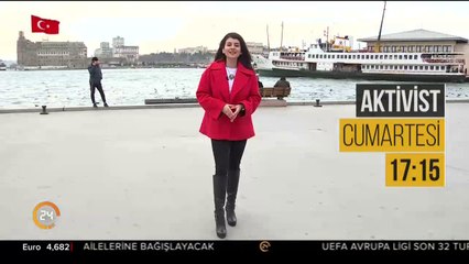 Aktivist cumartesi 17:15'te 24 TV'de
