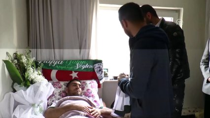 Konyaspor'dan Afrin gazisine ziyaret - KONYA