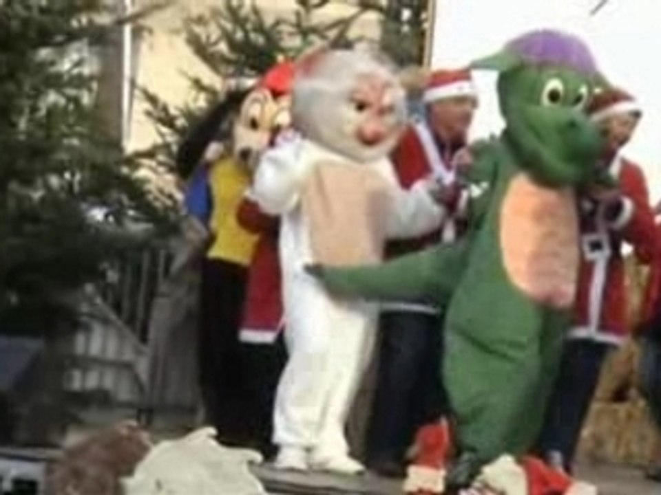 animation du marché de noel par la country tarasconnaise