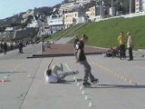 Roller au Havre (Slalom)
