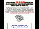 Travel Income System - Serious Cash Flow
