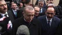 Erdoğan ‘Fesli’yi hasta yatağında ziyaret etti