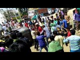 violence in bodhygaya of bihar infront of police