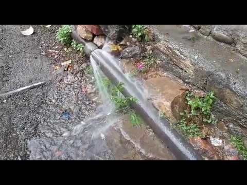 Bageshwar broke the water line, the water crisis in the city