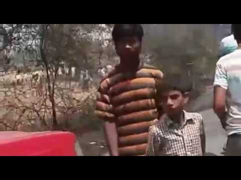 Fire catches in farm at santkabir nagar of up