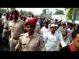 Nitish Kumar foot march in motihari remembering gandhis champaran history