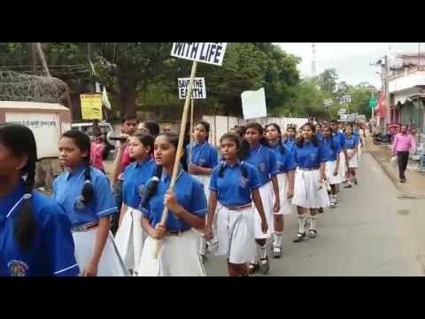 Awareness rally on Earth Day in Dumka