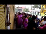Women protest against Haldwani's liquor shop