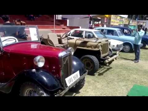 Vintage car rally show in Uttarakhand
