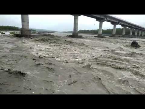 Due to heavy rains in Haldwani, Gaula river is on the boom