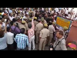 janata darbar in gorakhpur, security tightened