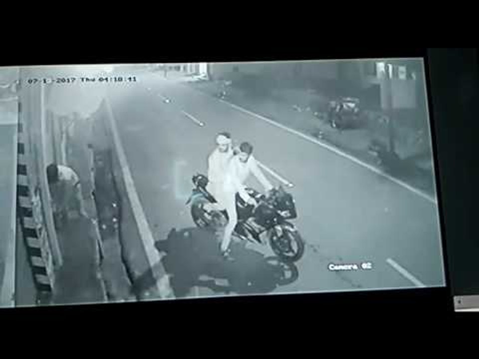 Thief caught in CCTV footage in Uttarakhand