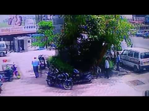 Thief caught in CCTV footage