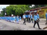 GIC students conduct a rally for voter awareness in Uttarakhand