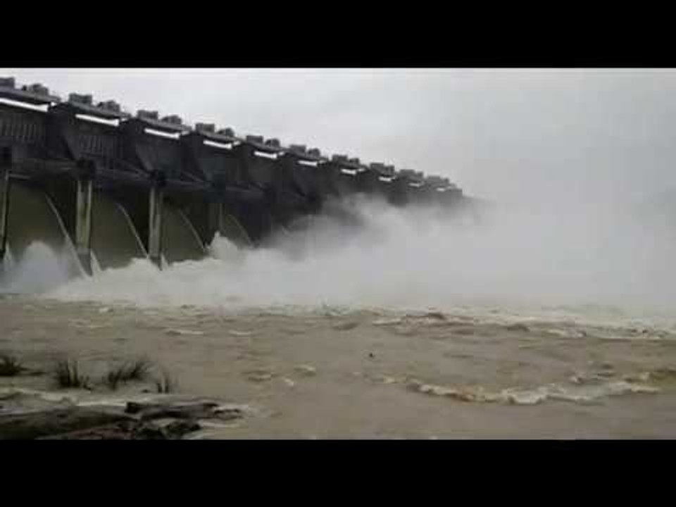Chandil Dam gates open after heavy rain