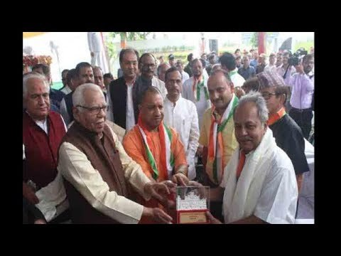 अयोध्या दौरा:योगी आदित्यनाथ ने कारगिल शहीदों को दी श्रद्धांजलि II CM yogi second visit in ayodhya