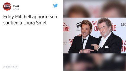 Eddy Mitchell soutient Laura Smet dans l’affaire du testament de Johnny.