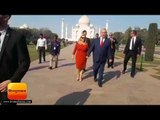 Israeli PM Benjamin Netanyahu visits Taj Mahal II नेतन्याहू ने पत्नी संग किया ताज का दीदार