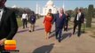 Israeli PM Benjamin Netanyahu visits Taj Mahal II नेतन्याहू ने पत्नी संग किया ताज का दीदार
