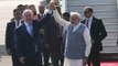 इजराइली प्रधानमंत्री बेंजामिन नेतन्याहू गुजरात पहुंचे II Israeli pm benjamin netanyahu in Ahmedabad