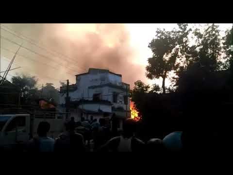 जमशेदपुर के पास पटाखा फैक्ट्री में लगी आग, महिला जिंदा जली