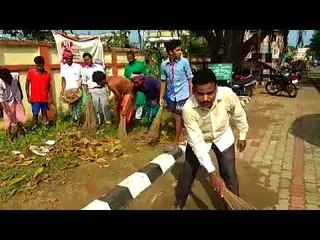 आरपीएफ, सीआरपीएफ और पुलिस जवान बने स्वच्छता के पैरोकार