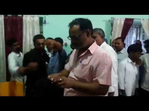 छात्र संघ चुनाव के लिए दाखिल नामांकन रद्द होने पर एनएसयूआई का हंगामा