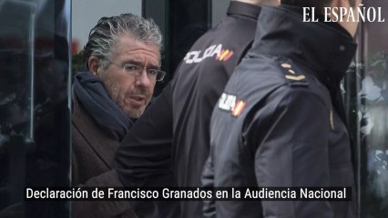 Declaración de Francisco Granados en la Audiencia Nacional (1)