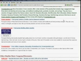 Crownjewelers.com Coupons - How to use these coupons