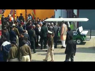 राष्ट्रपति ने चित्रकूट में किया नानाजी देशमुख की प्रतिमा का‍ अनावरण